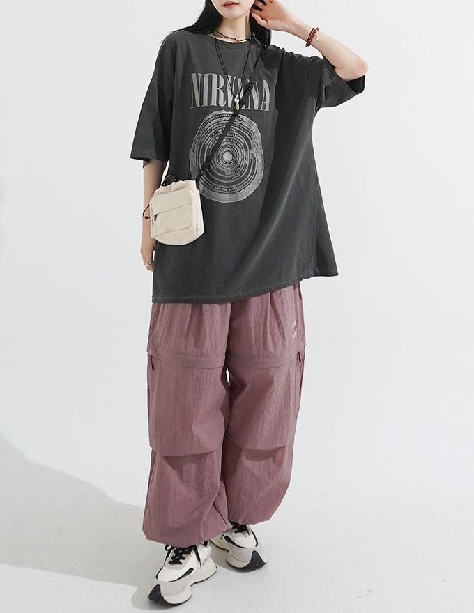 Grunge over t-shirt
