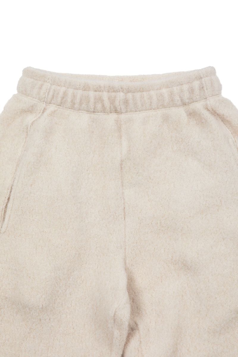 Foggy Jogger wool pants [Ivory]