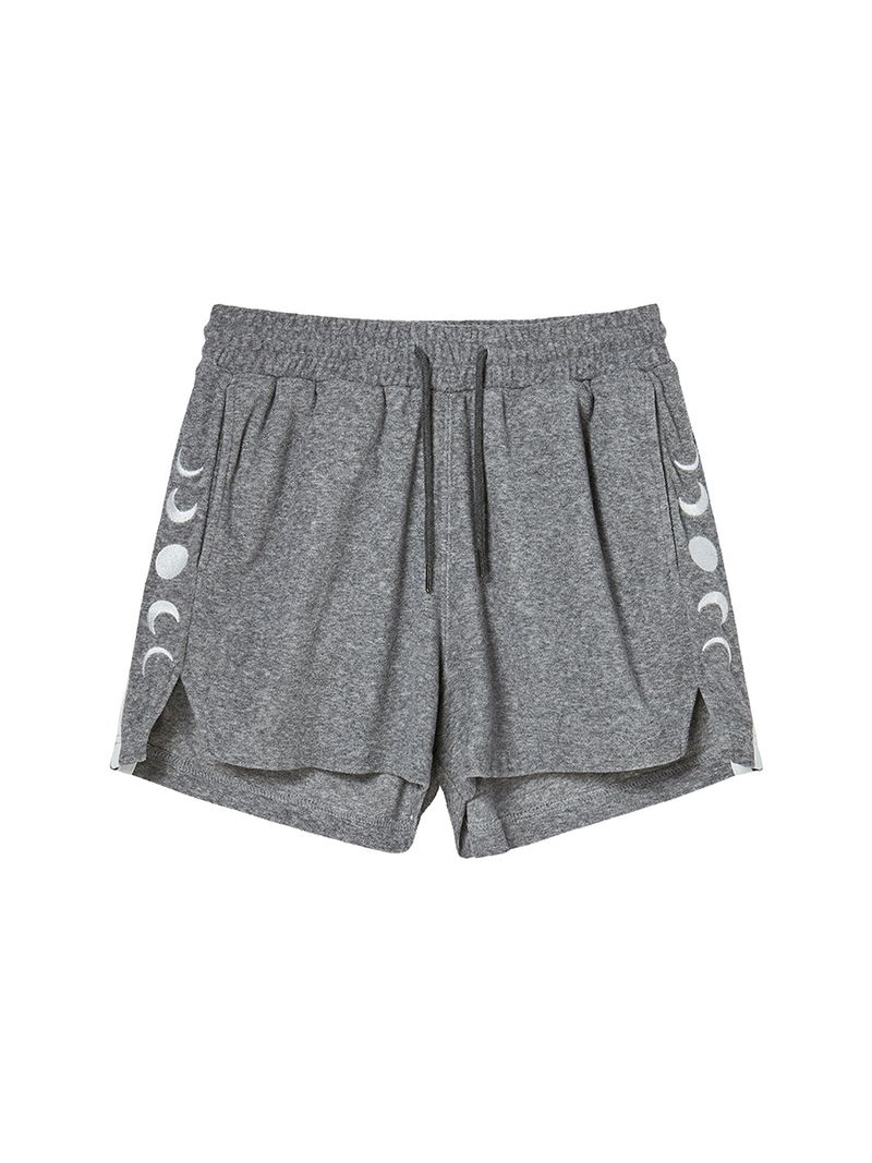 P.O.M FLUFFY SHORTS GREY