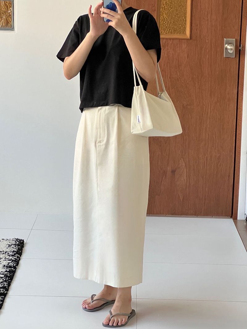 ppocketto cozy half bag - ivory
