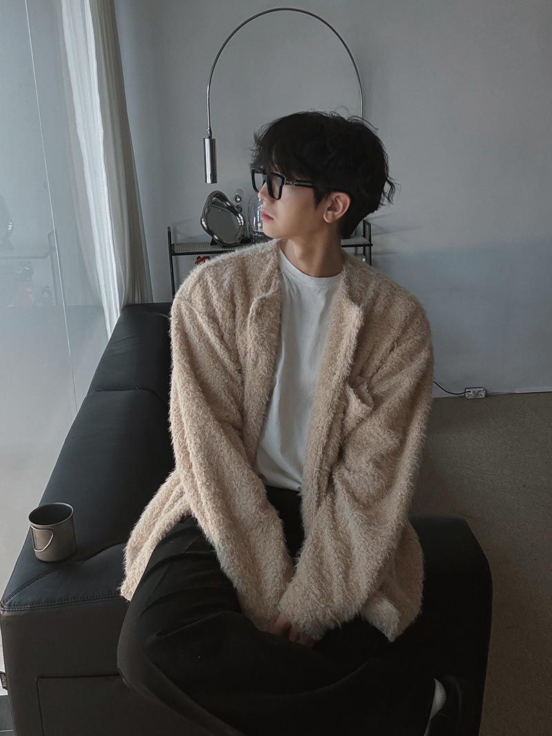 ASCLO Cloud Fur Cardigan (4color)