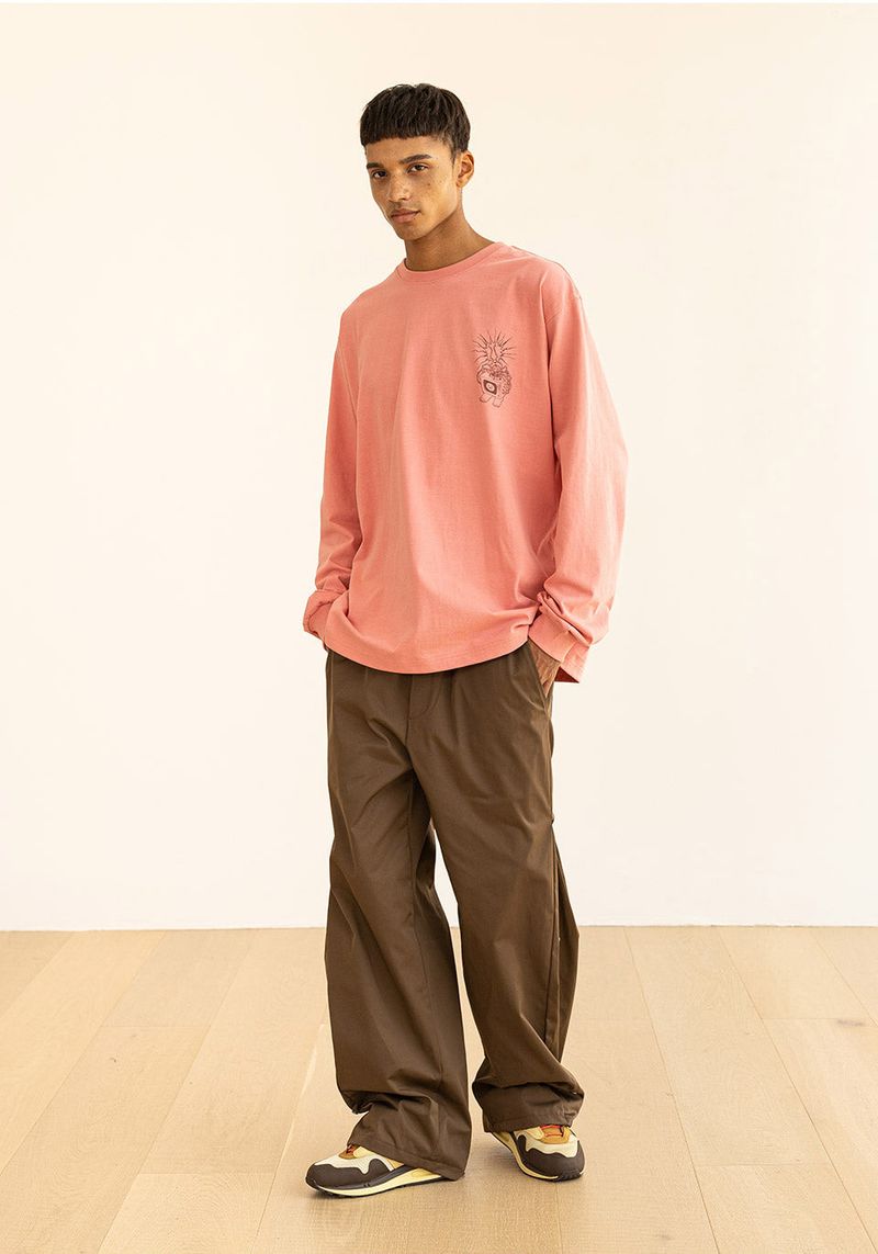 WIDE SLIT SNAP PANTS