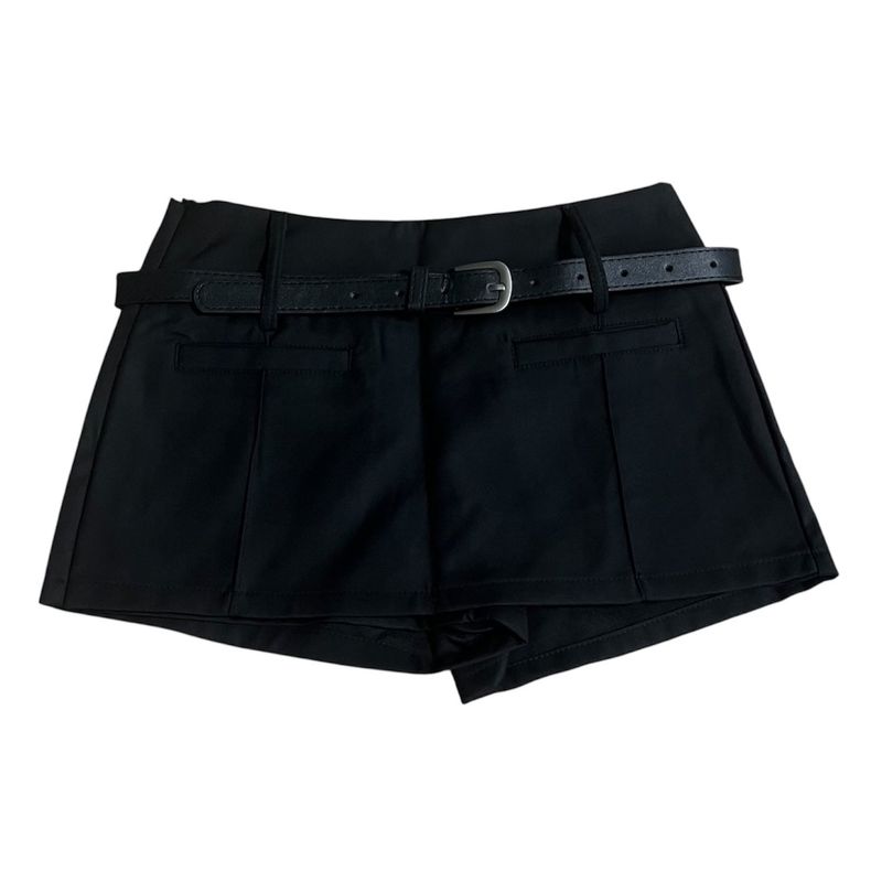 Belt line skirt pants