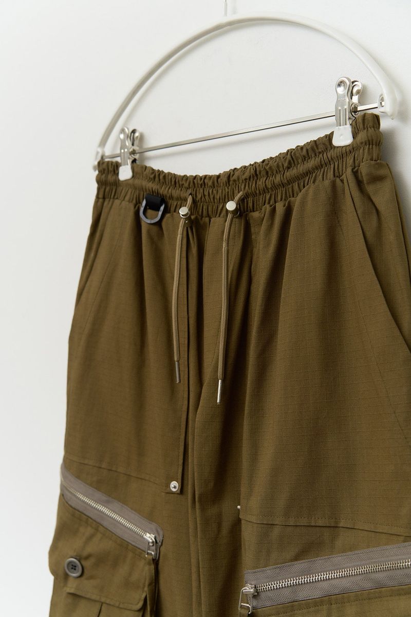 Conte Zipper Rip Cargo Pants