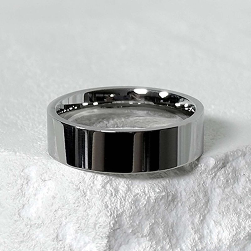BLESSED BULLET(ブレスドブレット)の「SS-6mm None logo simple ring_silver(Accessories)」