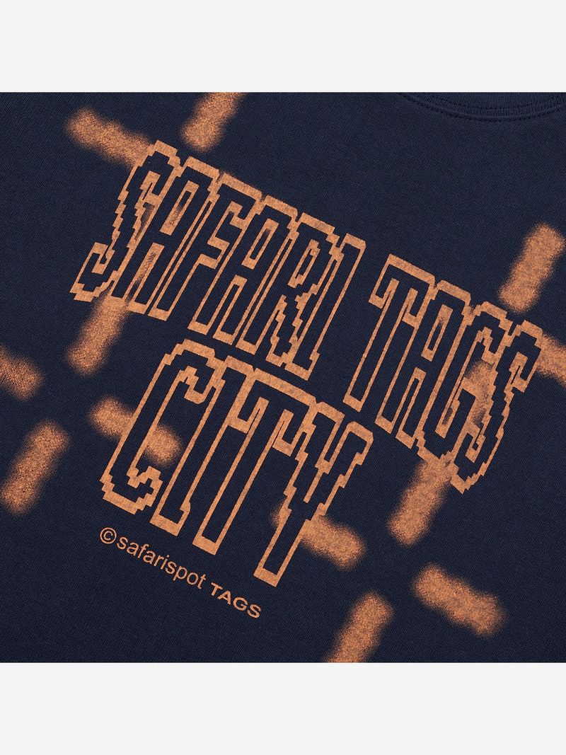 1/2 S.T.C. LIGHTING LOGO L/S (NAVY)