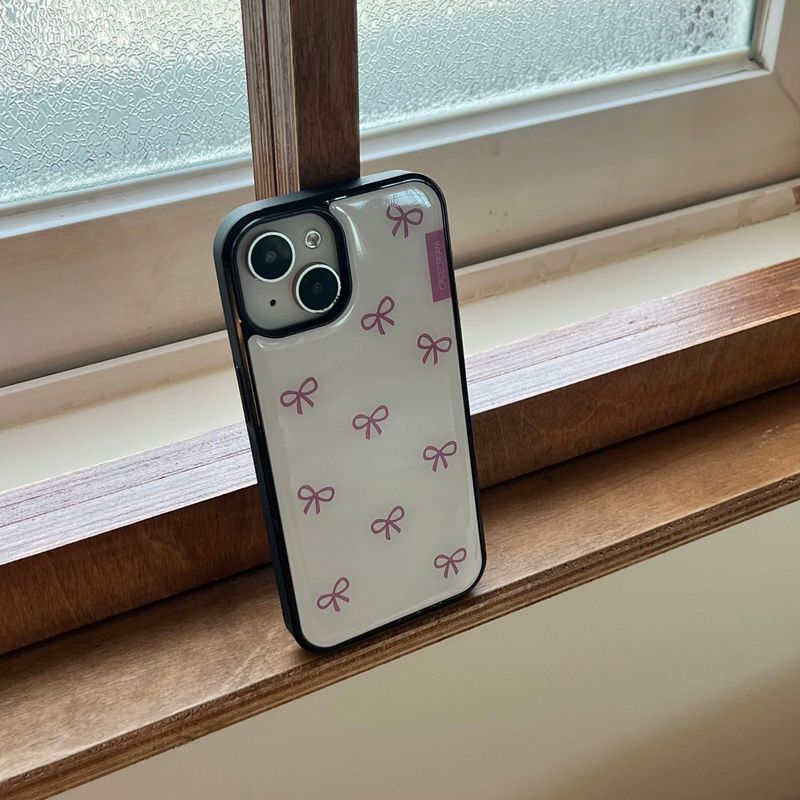 [MADE] pinky ribbon [epoxy bumper case]