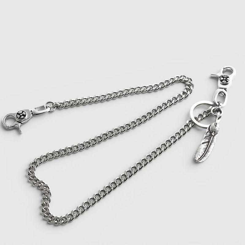 SVC-528 Feather Silver Basic Trouser Chain
