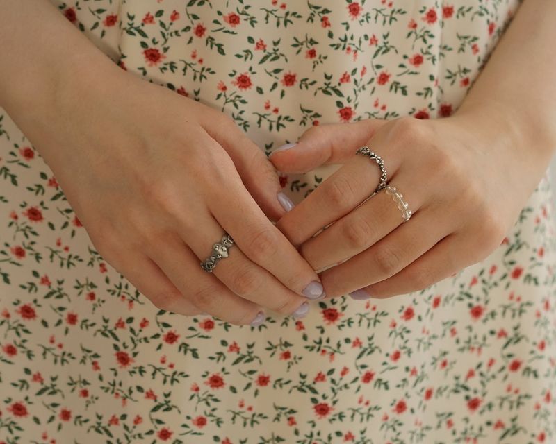【MADE】 Sparkling stream ring