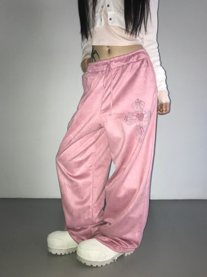 kitsch suede peace pt (2 color )