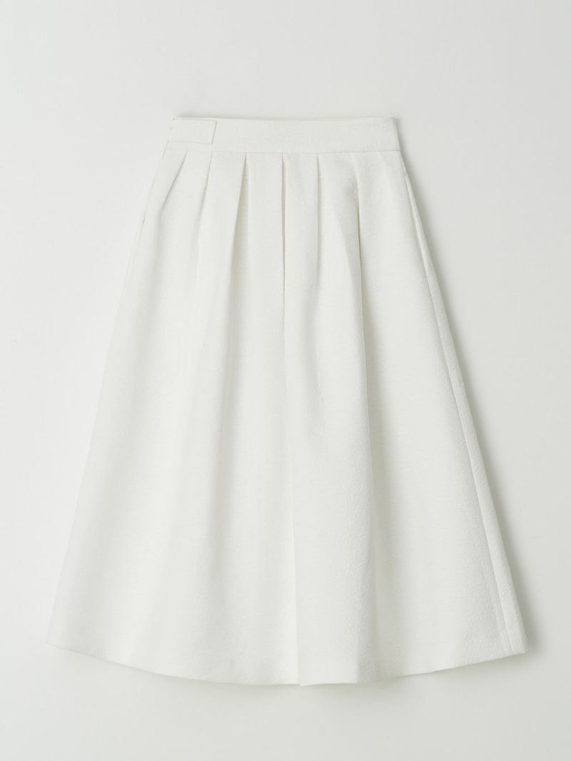 Rose Flared Skirt (Ivory)