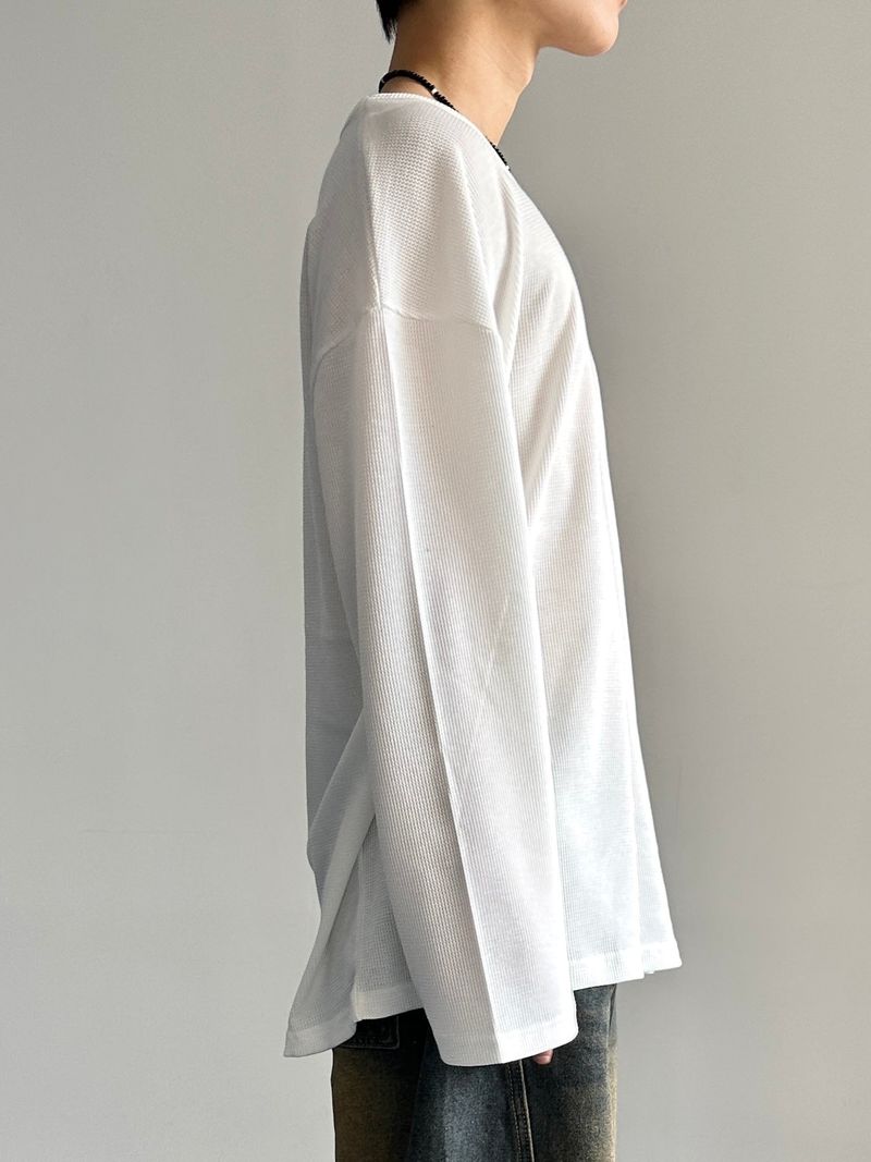 Module Basic Waffle Uniqlo Long Sleeve 4C