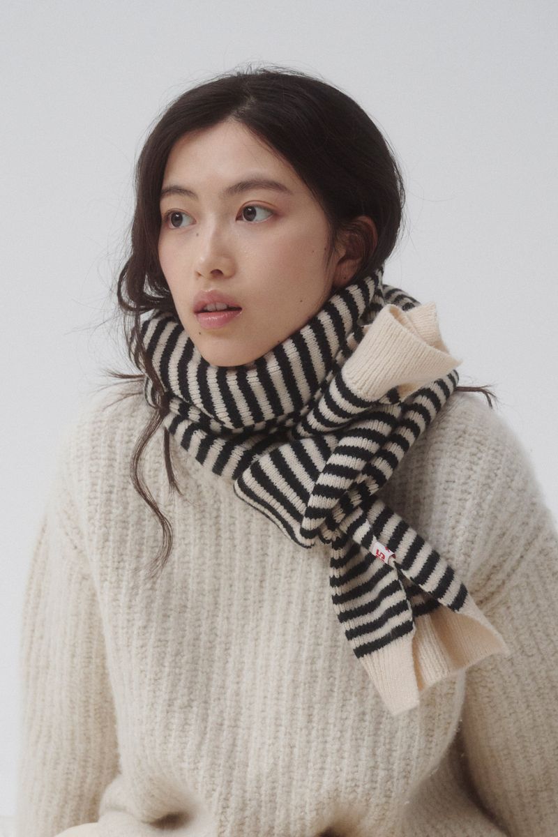 SIEOR（シオル）の「ペテストライプマフラー_4 colors（ファッション小物）」