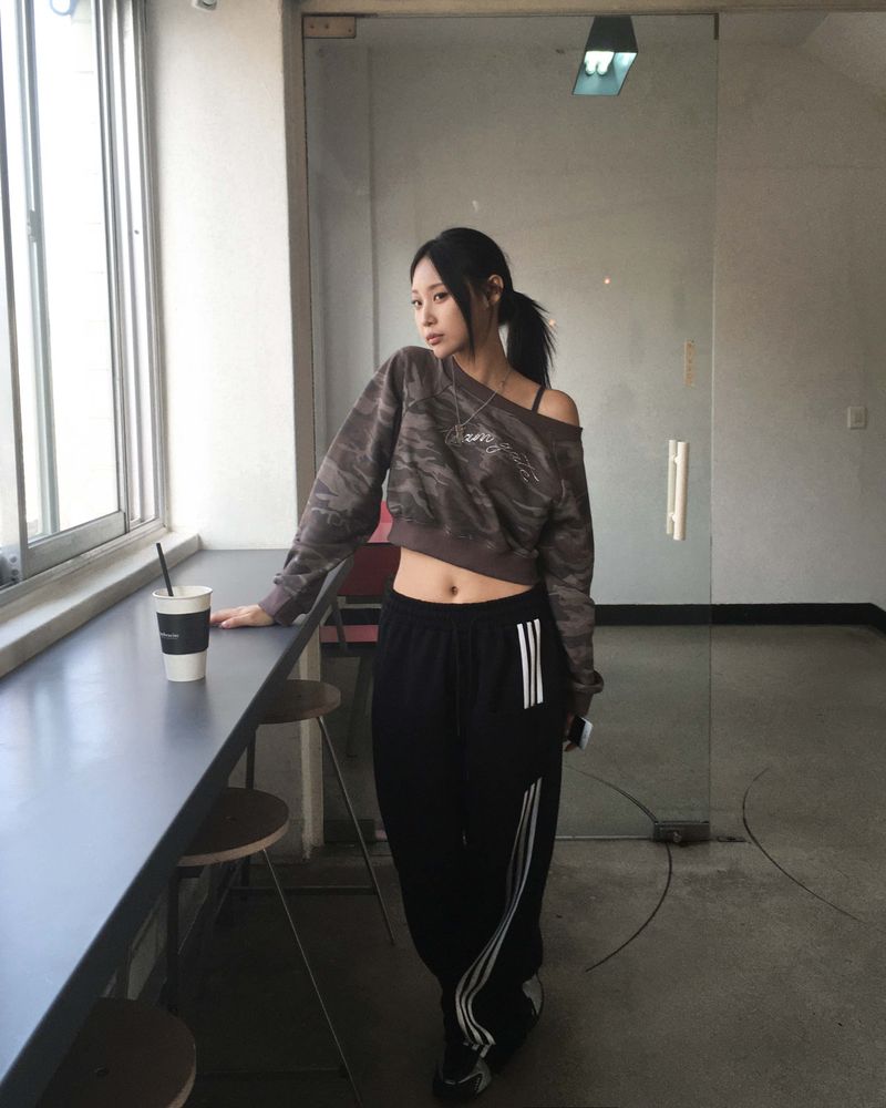 Camo one shoulder mtm