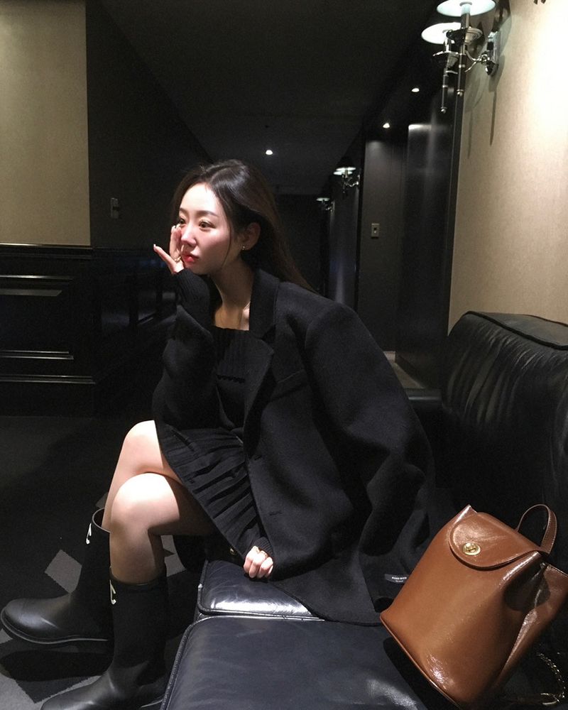 [BELLIDE MADE] Antique, Handmade Overfit Half Coat