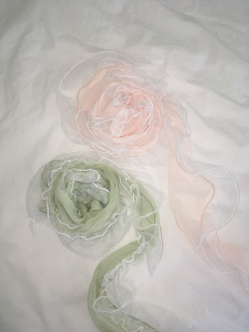 WONDER WONDER（ワンダーワンダー）の「Vernil Color Frill Scarf（Fashion Accessories）」