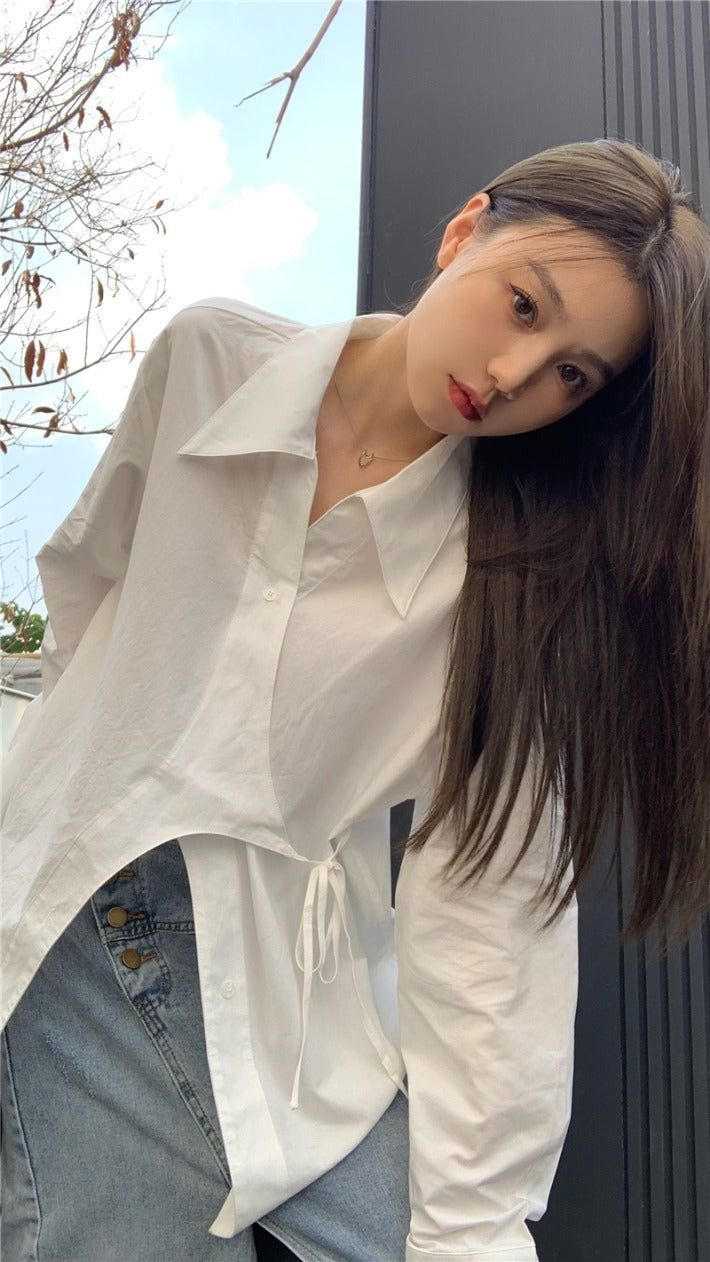 Twilight Shirt Cropped Knitwear (SET)