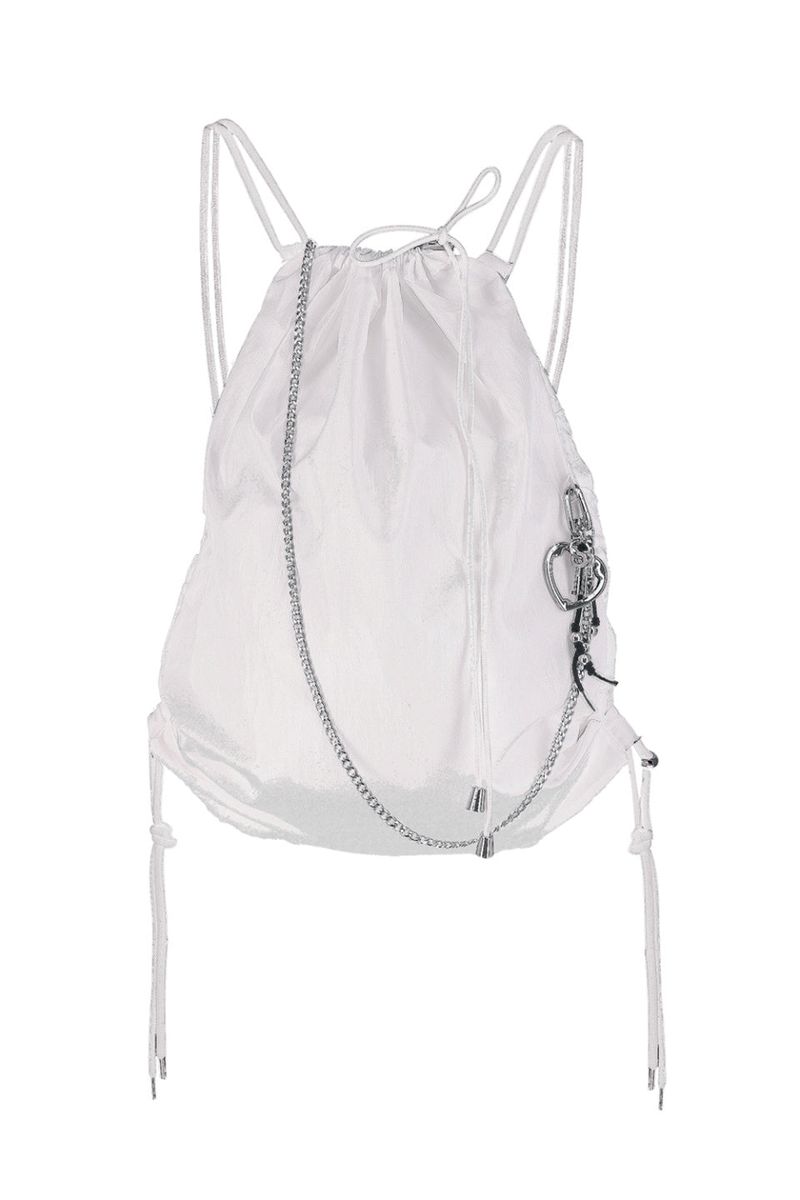 3WAY STRING BACK PACK (WHITE)