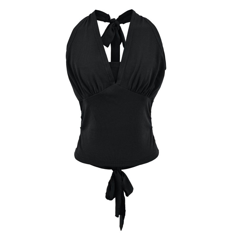 Lena Tie Halter Top