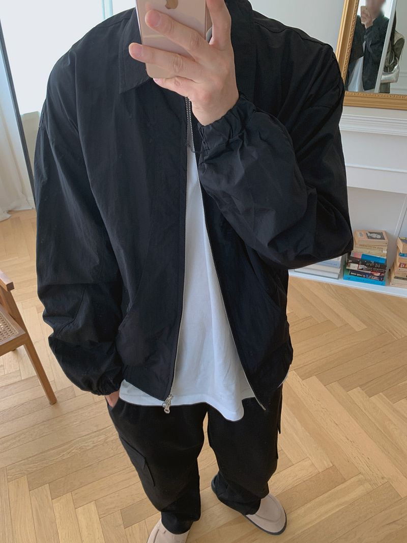 ASCLO Wavy Nylon Jacket (3color)
