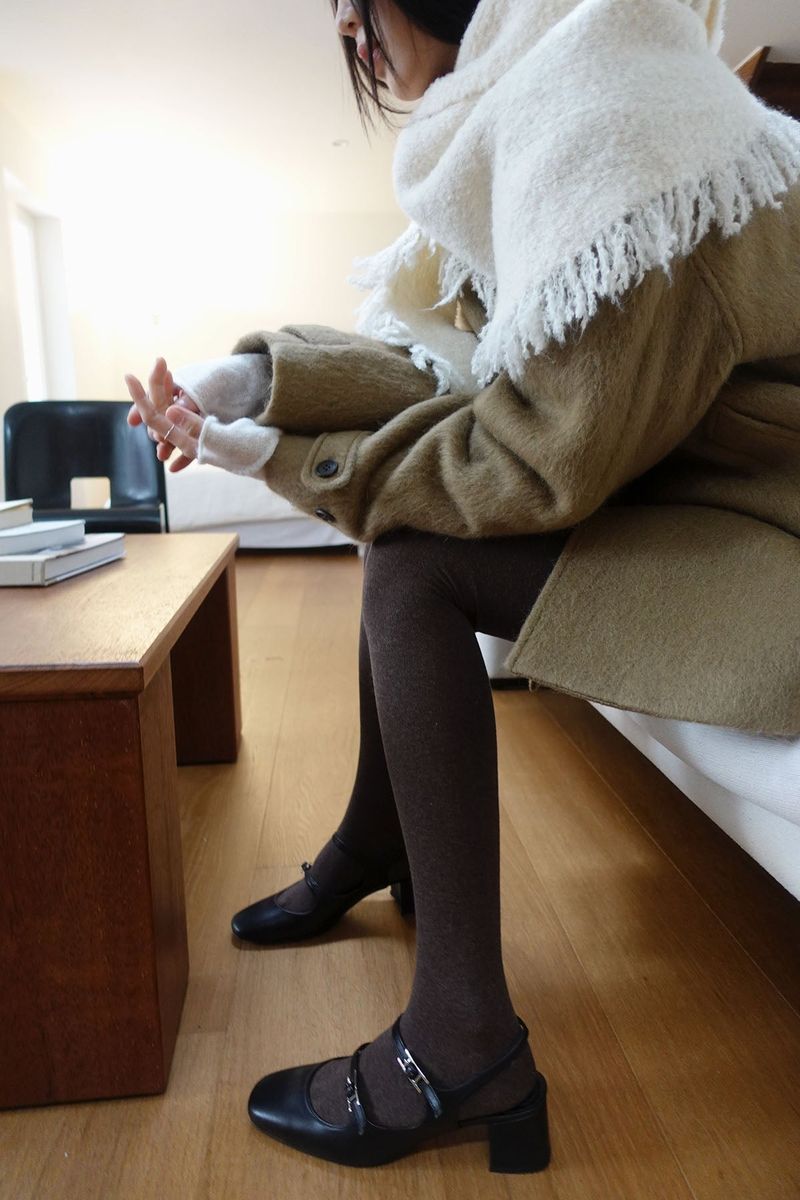 m.o.k(モク)の「Brown tights(Fashion Accessories)」