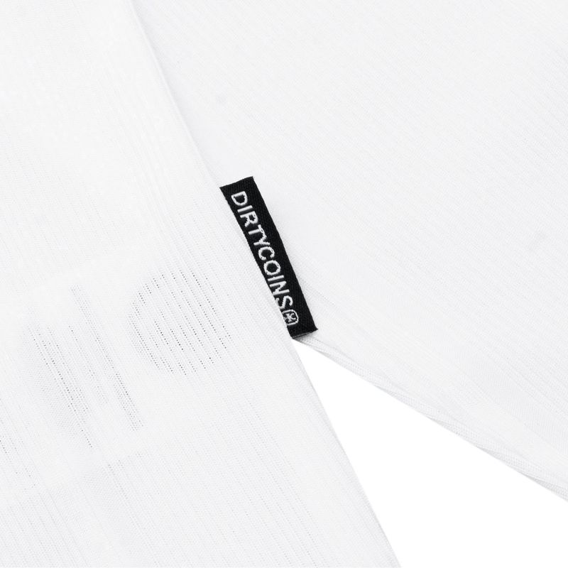 DC x The Rolling Stones Star 07 One Shoulder LS Jersey White