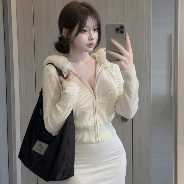 NAIF SUEDE SHOULDER BAG