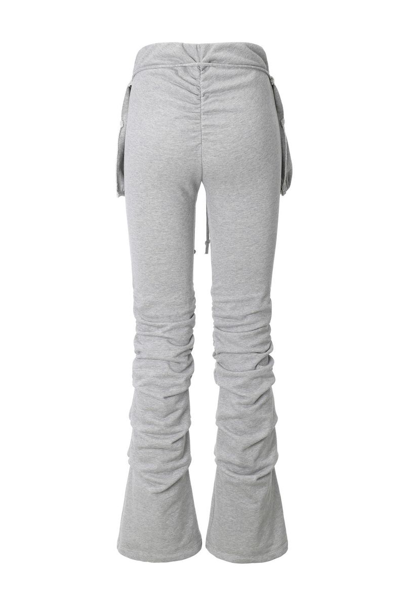 Pocket shirring pants