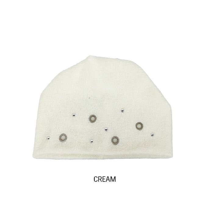 Eyelet Hotfix Beanie