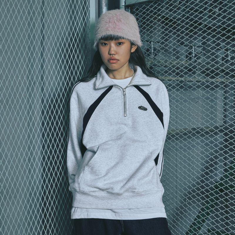 ROMANTIC CROWN（ロマンティッククラウン）の「SPORTY HALF ZIP UP（Tops）」