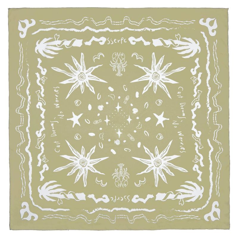 Sserpe（セルぺ）の「Cast Dreams No Worries Scarf Beige（Fashion Accessories）」