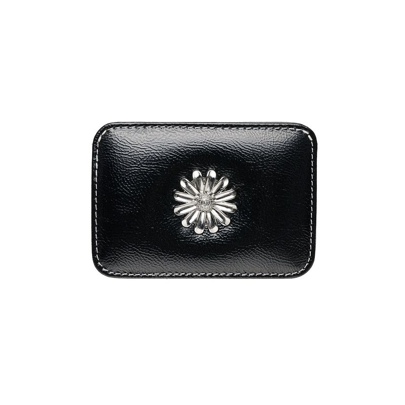 LE MASQUE（ルマスク）の「デイジースリムミニトランスポーテーションカードウォレット Black（スマホグッズ/小物）」