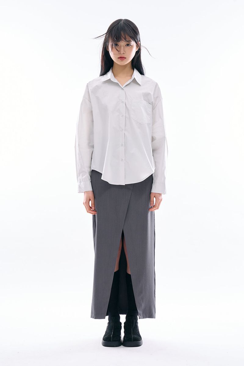 Solone basic cotton shirt