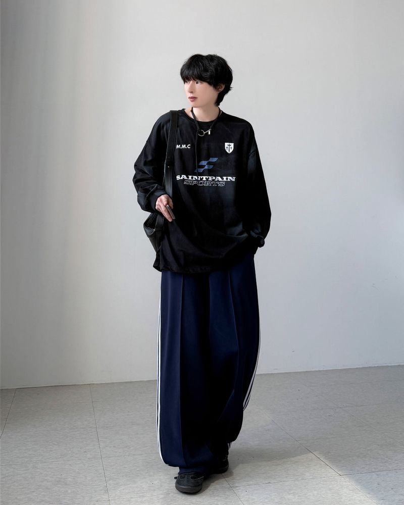 Lionel Track Wide Pants