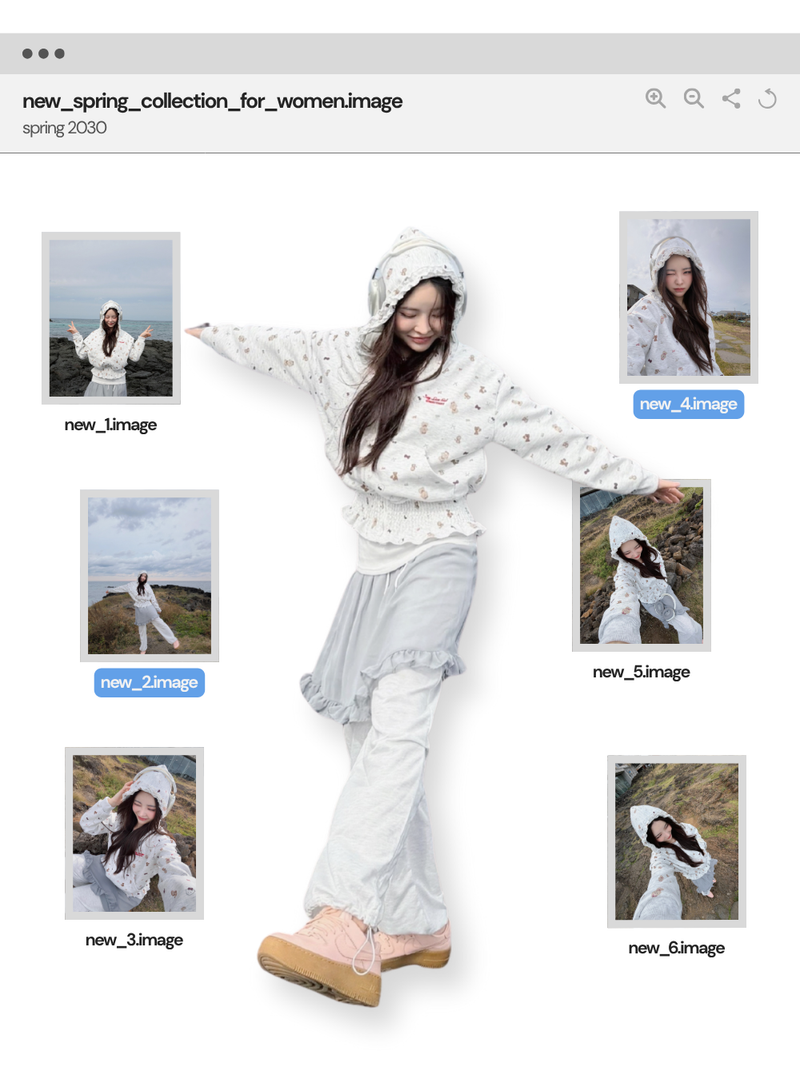Chiffon Wrap Layered Banding Pants