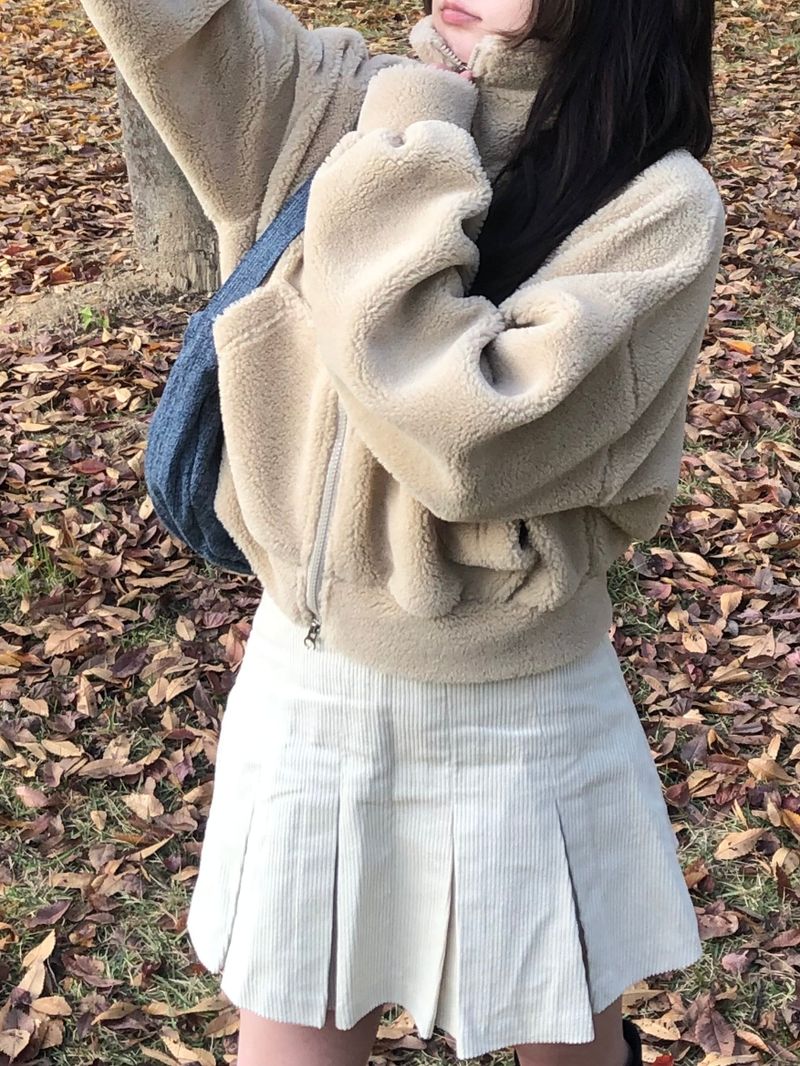 Teddy bear fleece jumper