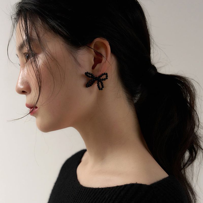 geegee(ジジ)の「pearl navi earring - black(Accessories)」