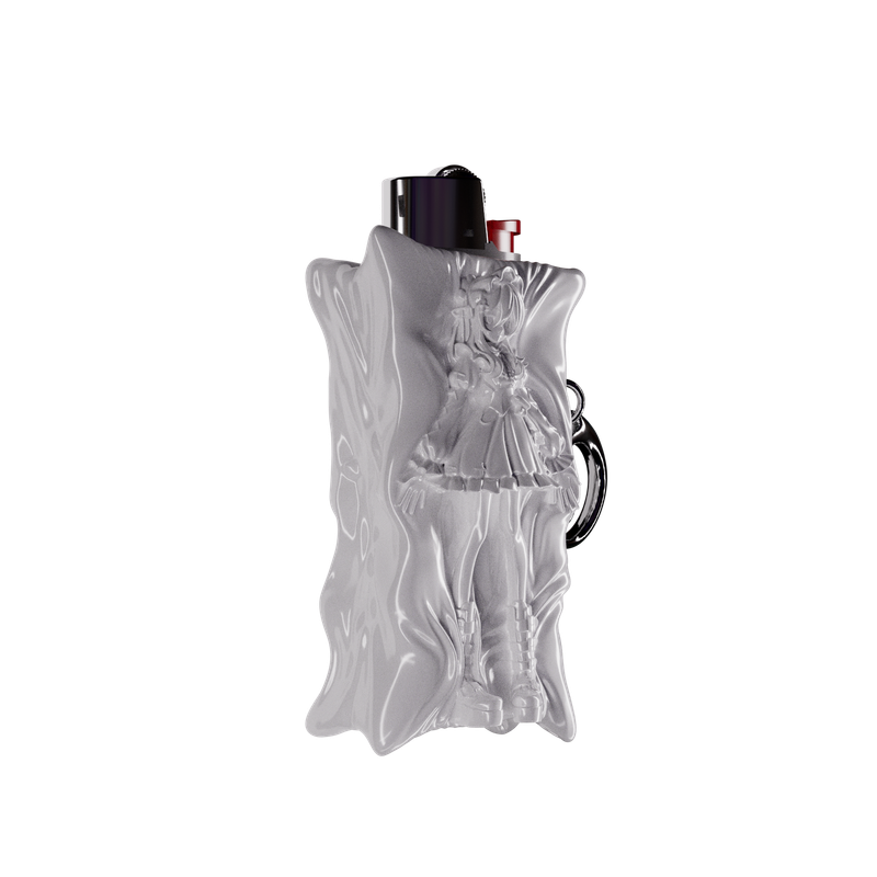 Dakimakura Lighter Case - White