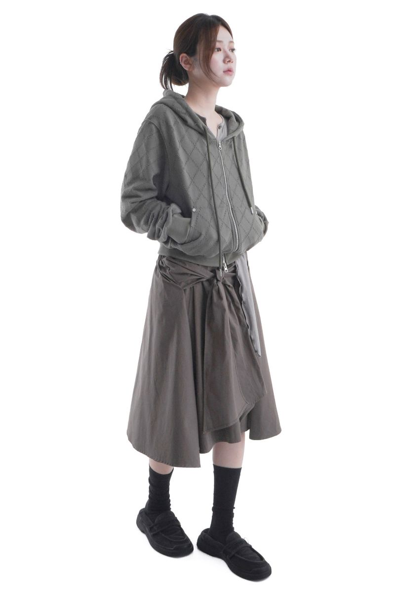  UTILITY QUILT HOODIE