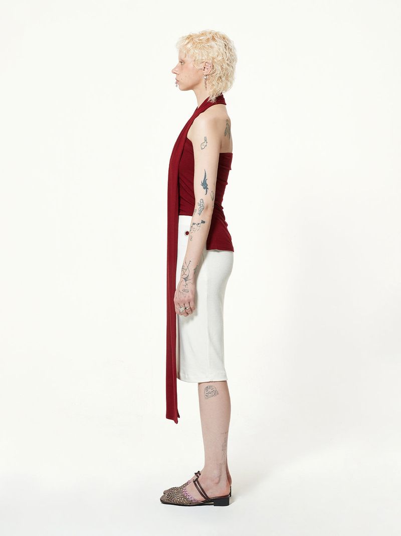 Derya - eyelet skirt