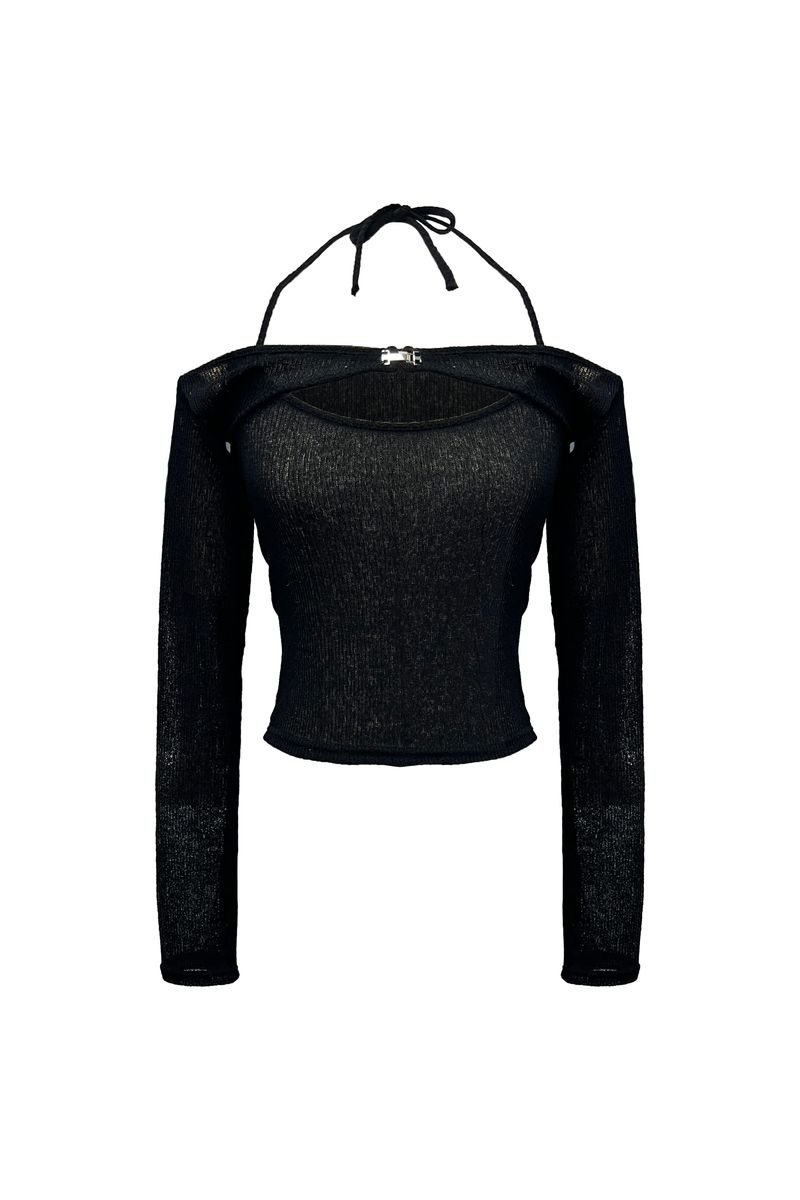 MANON OFF-SHOULDER SET / BLACK
