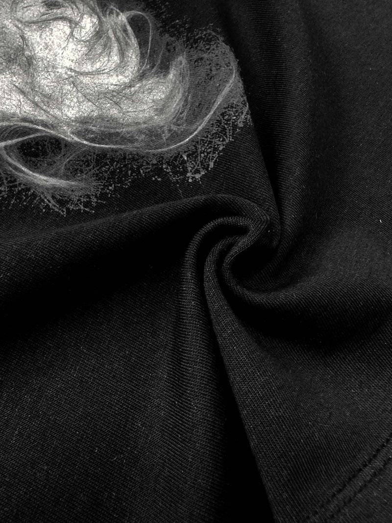Heart Hair Tee BLACK