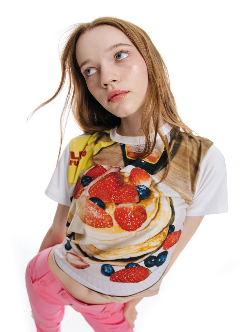 0 3 berry pancakes t-shirt