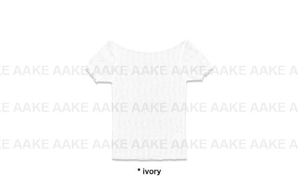 WAVE BOAT-NECK TOP