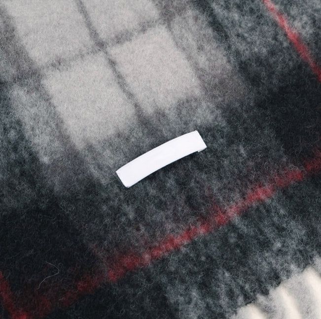 Malone Wool Check Muffler