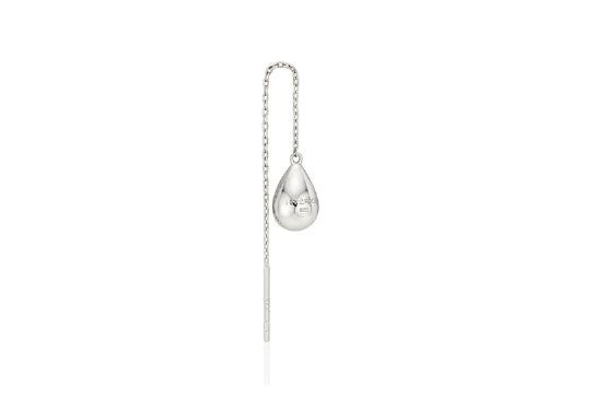 26SS★ Champagne Moon Dew Drop Silver Darling Earrings