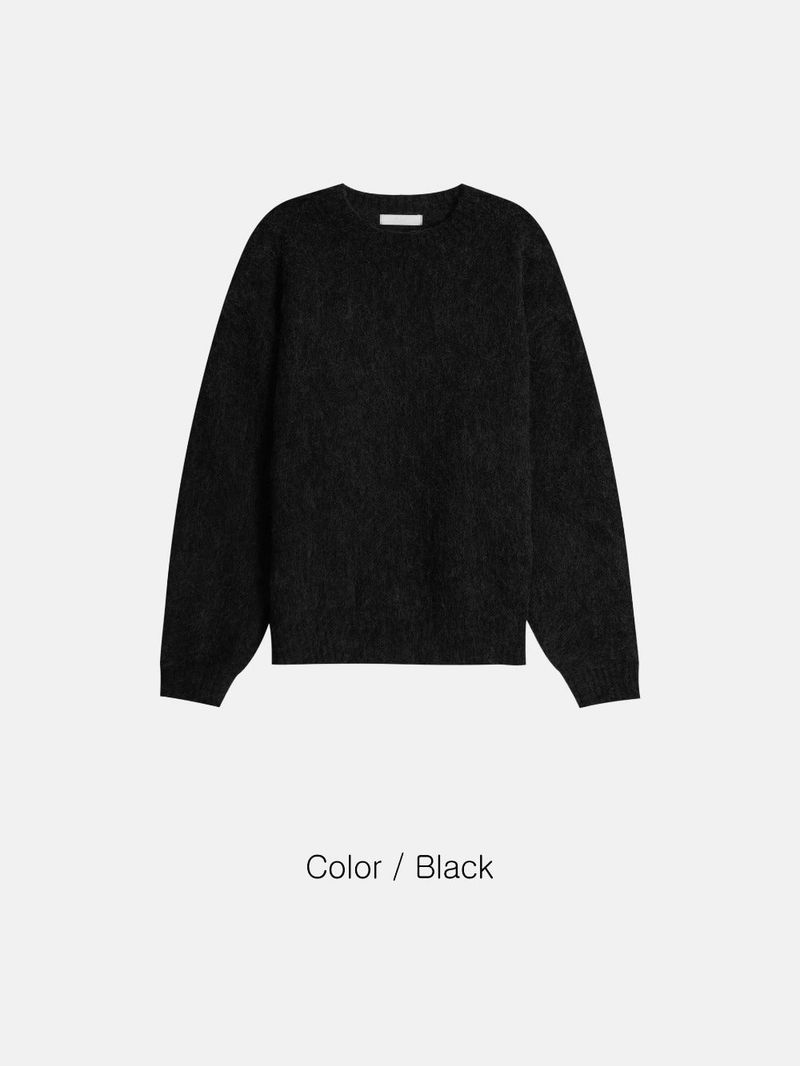 ASCLO Ange Hairy Knit (4color)