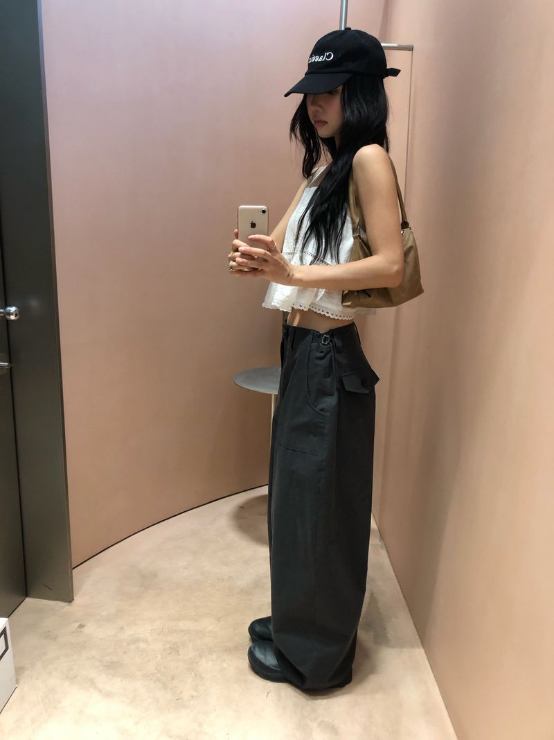Taupe Wide Pants