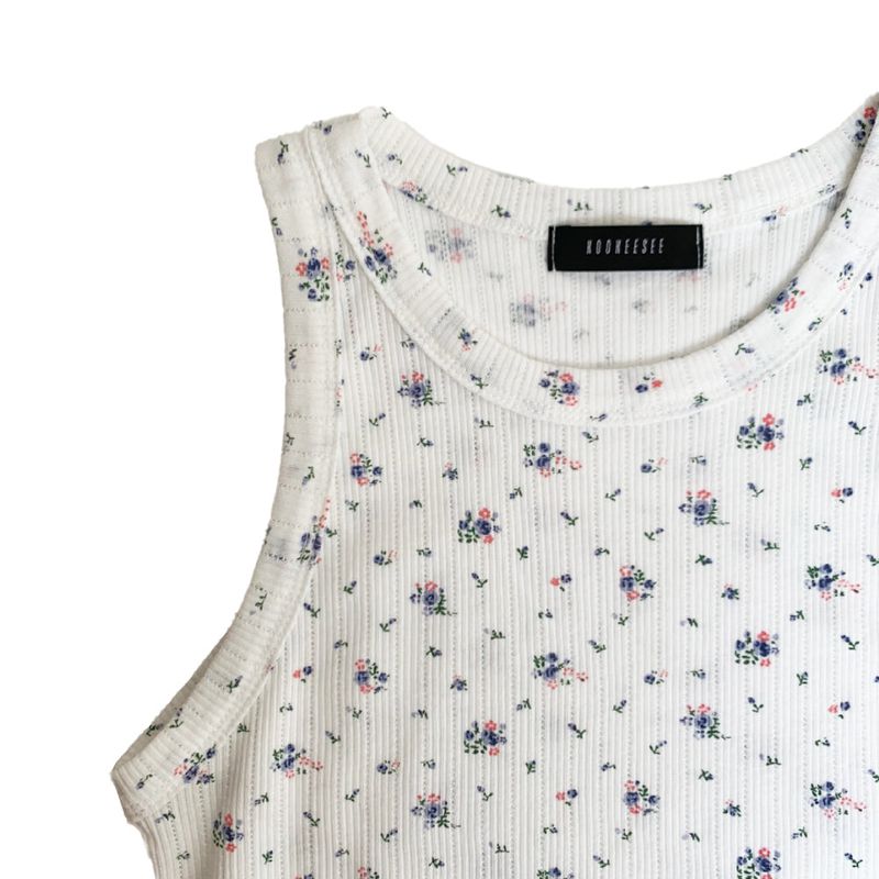 Flower Lace Holter Sleeveless (ivory)