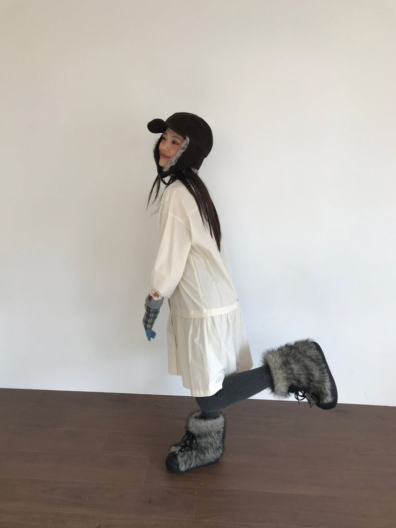 Nutty Suede Trapper Hat (3color)